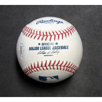 Hank Conger Signed Official Rawlings Major League Baseball JSA Authenticated