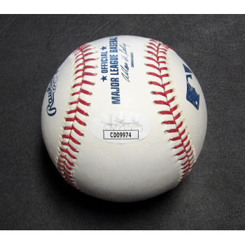 Hank Conger Signed Official Rawlings Major League Baseball JSA Authenticated