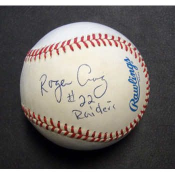 Roger Craig Football Player Signed Official American League Baseball JSA Authen