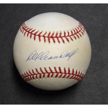 Del Crandall Signed Official Rawlings National League Baseball JSA Authenticated