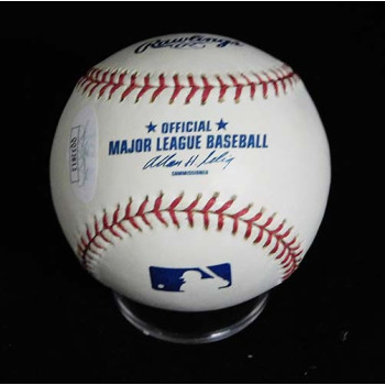 Jeff Davanon Signed Official Major League Baseball JSA Authenticated