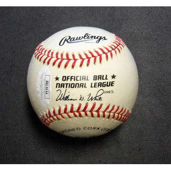 Sandy Koufax Tommy Lasorda Duke Snider Signed Baseball JSA Authenticated Dodgers