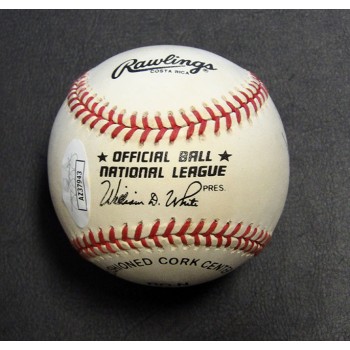 Dodgers Tommy Lasorda Mike Scoscia Orel Hershiser Signed Baseball JSA Authentic