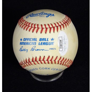 Bobby Doerr Signed Official American League Baseball JSA Authenticated