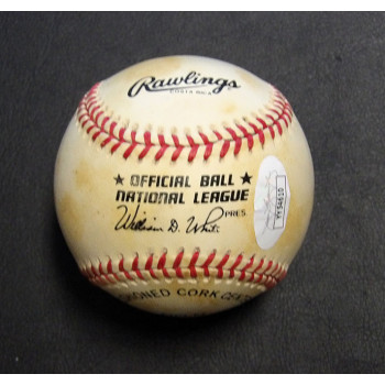 Don Drysdale Signed Official Rawlings National League Baseball JSA Authenticated