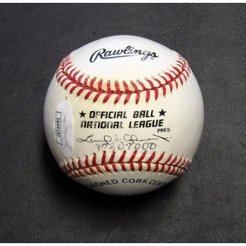 Jermaine Dye Signed Official Rawlings National League Baseball JSA Authenticated