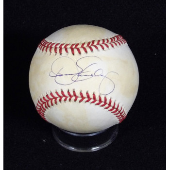 Dennis Eckersley Signed Official American League Baseball JSA Authenticated