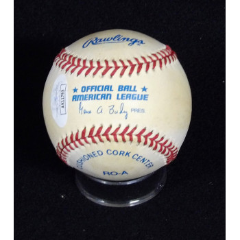 Dennis Eckersley Signed Official American League Baseball JSA Authenticated