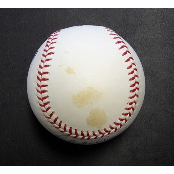 Bob Feller Signed Inscribed Rawlings Major League Baseball JSA Steiner Authentic