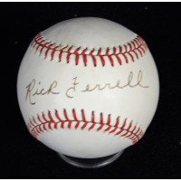 Rick Ferrell Signed Official American League Baseball JSA Authenticated