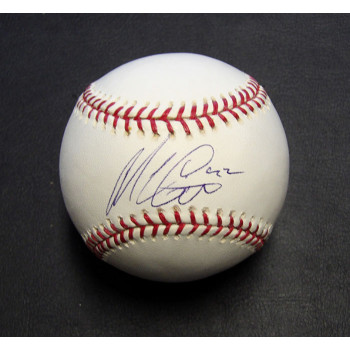 Marcus Giles Signed Official Rawlings Major League Baseball JSA Authenticated