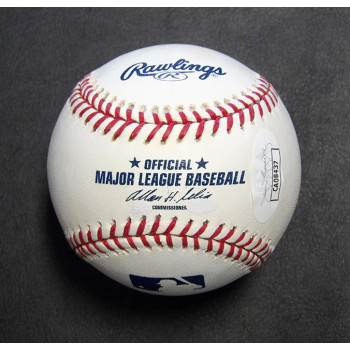 Gio Gonzalez Signed Rawlings MLB Major League Baseball JSA Authenticated