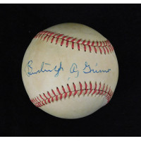 Burleigh Grimes Pirates Signed National League Baseball JSA Authenticated