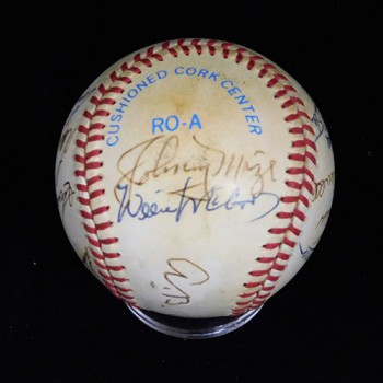 Baseball Hall of Famers and Stars Signed American League BB JSA Authenticated