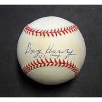 Doug Harvey Signed Official Rawlings National League Baseball JSA Authenticated