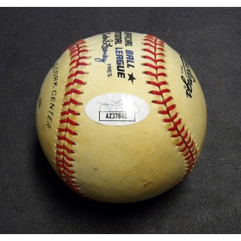 Billy Herman Signed Official Rawlings National League Baseball JSA Authenticated
