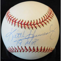 Keith Hernandez 79 MVP Signed National League Baseball TriStar Authentic
