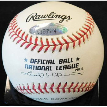 Keith Hernandez 79 MVP Signed National League Baseball TriStar Authentic