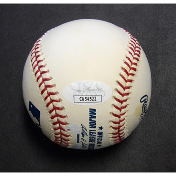 Eric Hinske Signed MLB Official Major League Baseball JSA Authenticated