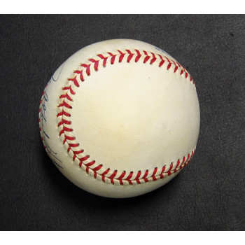 Jim Catfish Hunter Signed Official American League Baseball JSA Authenticated