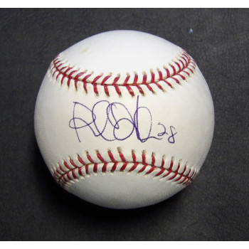 Raul Ibanez Signed Rawlings MLB Major League Baseball JSA Authenticated