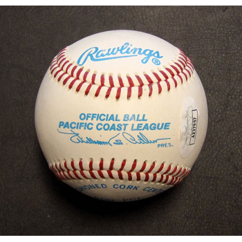 Garey Ingram Signed Rawlings Pacific Coast League Baseball JSA Authenticated