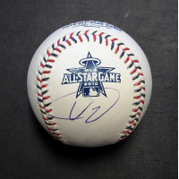 Ubaldo Jimenez Signed Rawlings 2010 All-Star Game Baseball JSA Authenticated