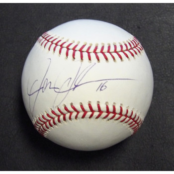 Jason Johnson Signed Rawlings MLB Major League Baseball JSA Authenticated