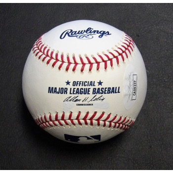 Jason Johnson Signed Rawlings MLB Major League Baseball JSA Authenticated