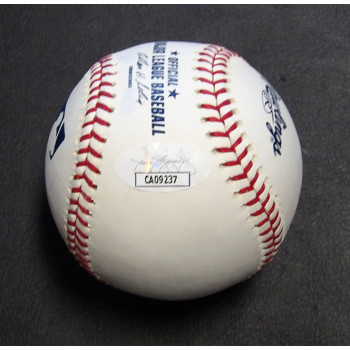 Jason Johnson Signed Rawlings MLB Major League Baseball JSA Authenticated