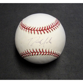 Nick Johnson Signed Rawlings MLB Major League Baseball JSA Authenticated