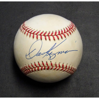 Dave Kingman Signed Official Rawlings National League Baseball JSA Authenticated