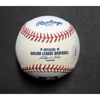 Wes Littleton Signed Official Rawlings Major League Baseball JSA Authenticated