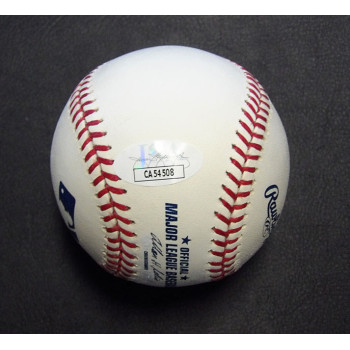 Shane Loux Signed Official MLB Major League Baseball JSA Authenticated