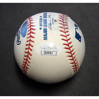 Pedro Martinez Signed Rawlings MLB Major League Baseball JSA Authenticated DMG