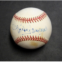 Mickey McDermott Signed Rawlings American League Baseball JSA Authenticated