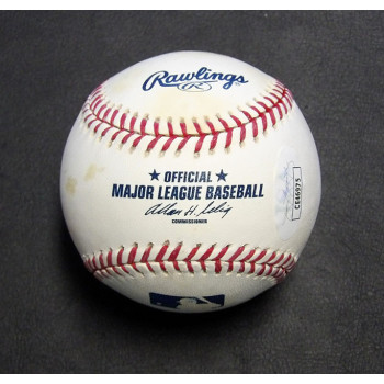 Tommy Medica Signed Official Rawlings Major League Baseball JSA Authenticated