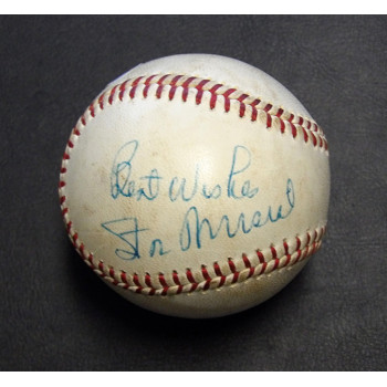 Stan Musial Signed Official Spalding National League Baseball JSA Authenticated
