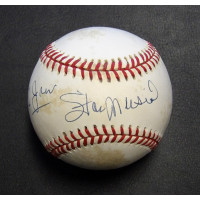 Stan Musial Signed Spalding National League Baseball JSA Authentic Personalized