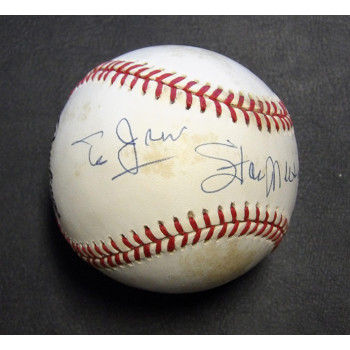 Stan Musial Signed Spalding National League Baseball JSA Authentic Personalized