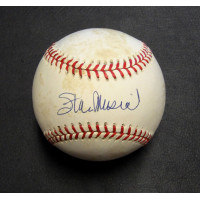 Stan Musial Signed Rawlings National League Baseball JSA Authenticated Toning