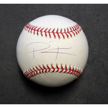 Petey Paramore Signed Rawlings MLB Major League Baseball JSA Authenticated