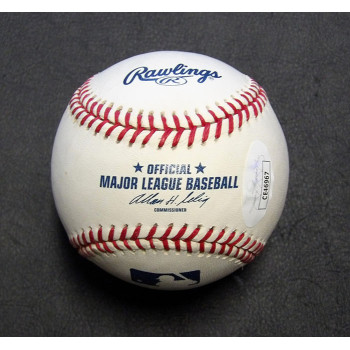 Petey Paramore Signed Rawlings MLB Major League Baseball JSA Authenticated