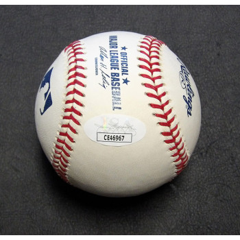 Petey Paramore Signed Rawlings MLB Major League Baseball JSA Authenticated