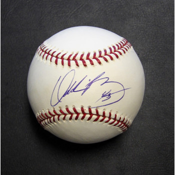 Odalis Perez Signed Rawlings MLB Major League Baseball JSA Authenticated