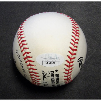 Tony Perez Signed Rawlings National League Baseball JSA Authenticated