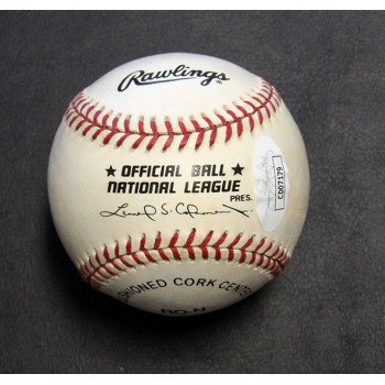 Chynna Phillips Singer Signed Rawlings National League Baseball JSA Authentic