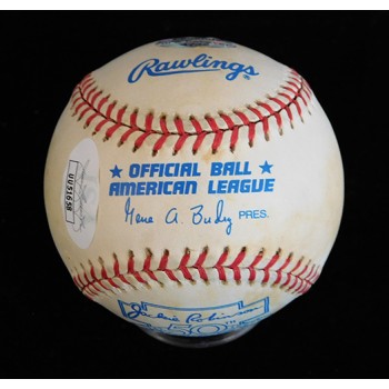 Brad Radke Signed Official NLB Jackie Robinson 50th Baseball JSA Authenticated