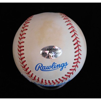 Brad Radke Signed Official NLB Jackie Robinson 50th Baseball JSA Authenticated