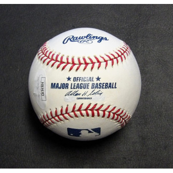 Tim Raines Jr. Signed Rawlings MLB Major League Baseball JSA Authenticated